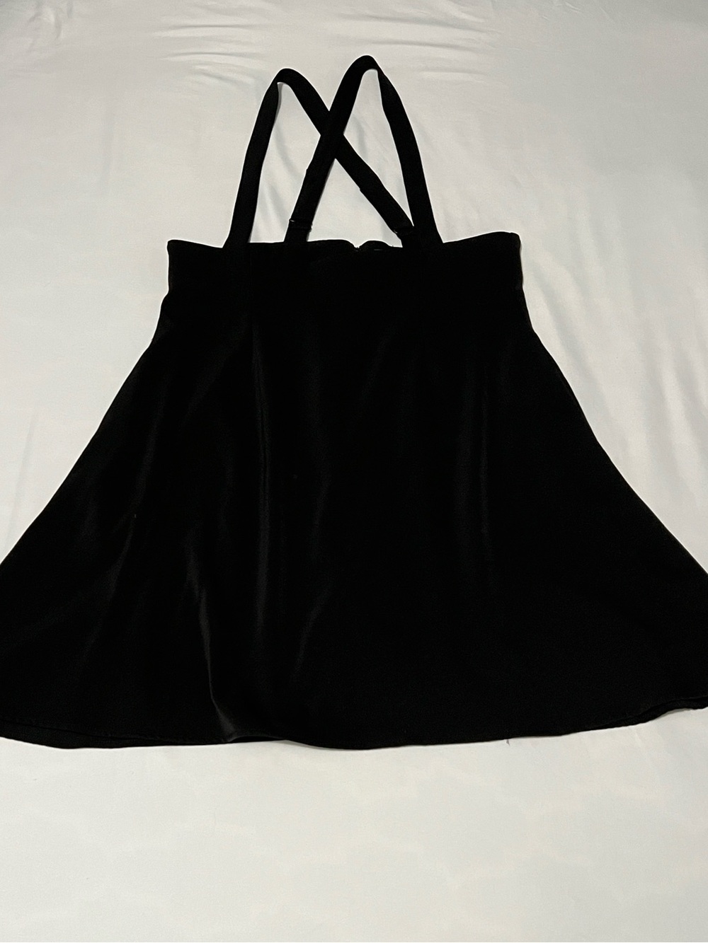 ModCloth Black Pinafore Dress w/ Pockets